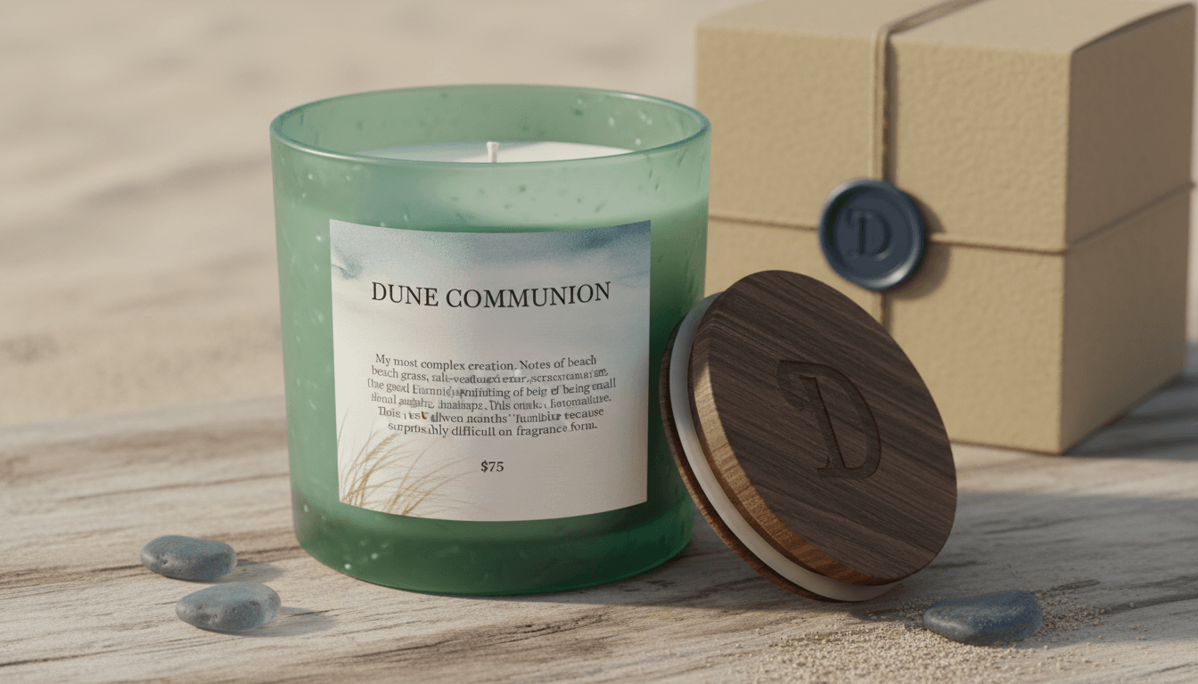 Dune Communion candle